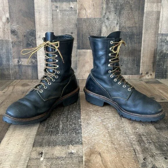 Red Wing 699 Wildland Soft Toe Logger Work Boots Mens 11.5 E - Picture 11 of 12
